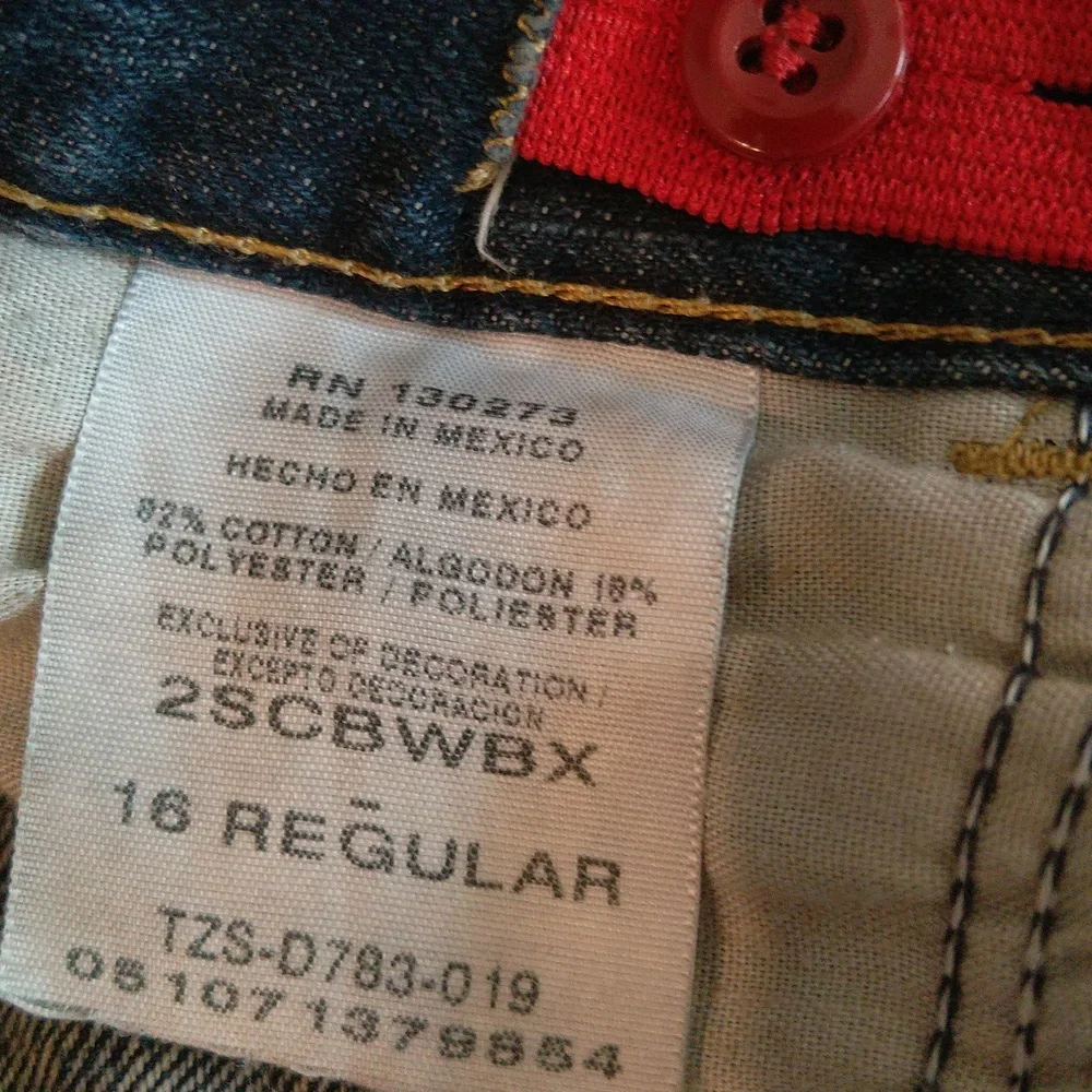 Wrangler Indigo Denim Jean Shorts - Picture 7 of 9